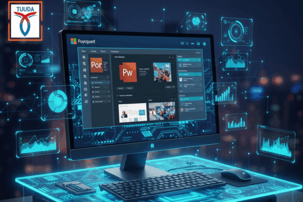Illustration du module Microsoft Office PowerPoint Niveau 1