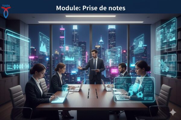 Illustration du module Prise de notes