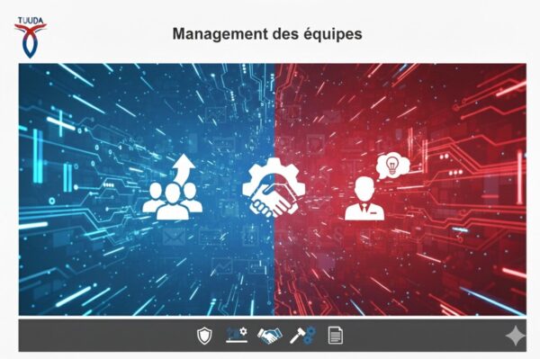 Illustration du module Management des équipes